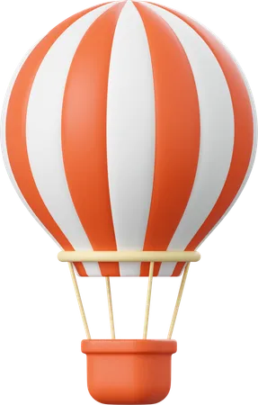 Globo aerostático  3D Icon