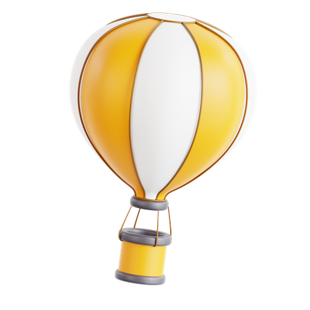 Globo aerostático  3D Icon