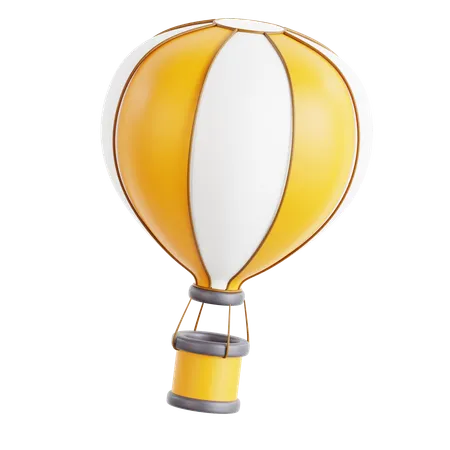 Globo aerostático  3D Icon