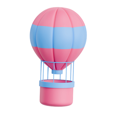 Globo aerostático  3D Icon