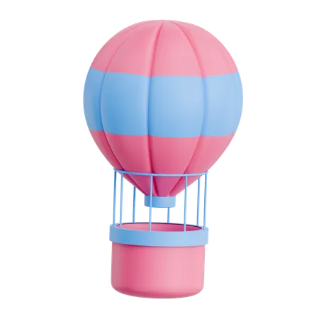 Globo aerostático  3D Icon