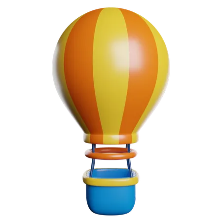 Globo aerostático  3D Icon