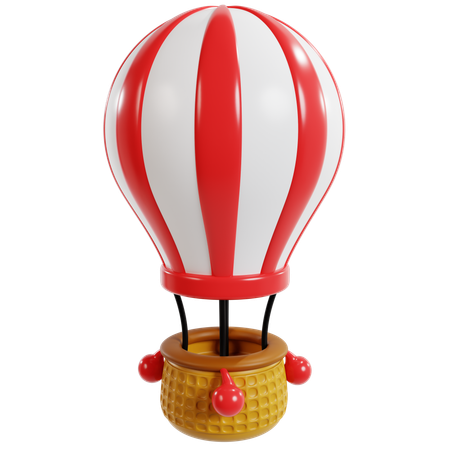 Globo aerostático  3D Icon