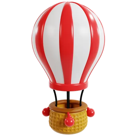 Globo aerostático  3D Icon