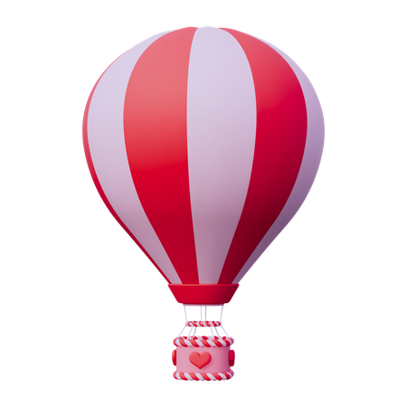 Globo aerostático  3D Icon