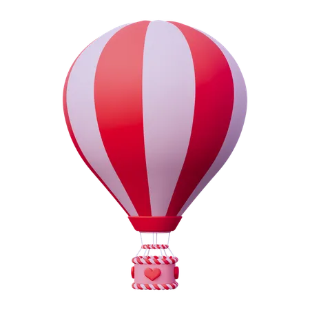 Globo aerostático  3D Icon