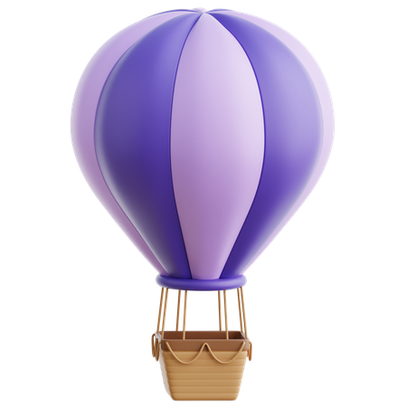 Globo aerostático  3D Icon