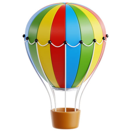 Globo aerostático  3D Icon
