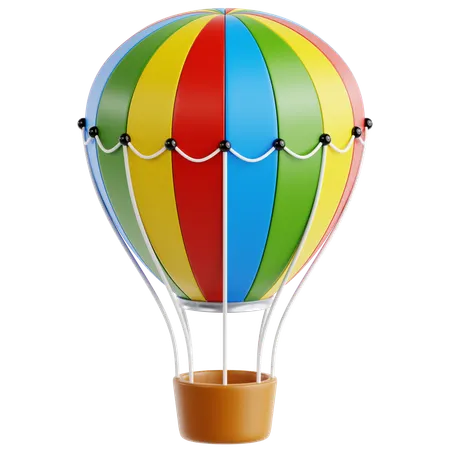 Globo aerostático  3D Icon