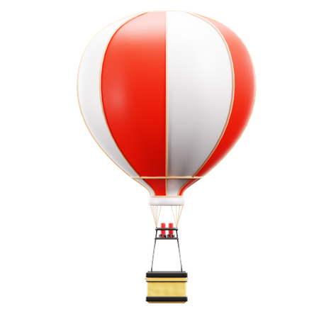 Globo aerostático  3D Icon