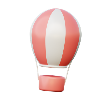 Globo aerostático  3D Icon