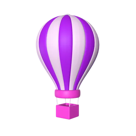 Globo aerostático  3D Icon