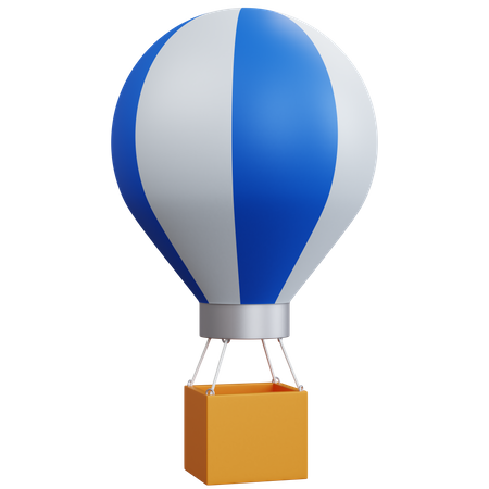 Globo aerostático  3D Icon