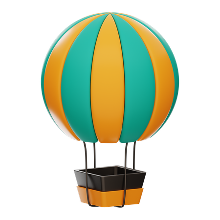 Globo aerostático  3D Icon