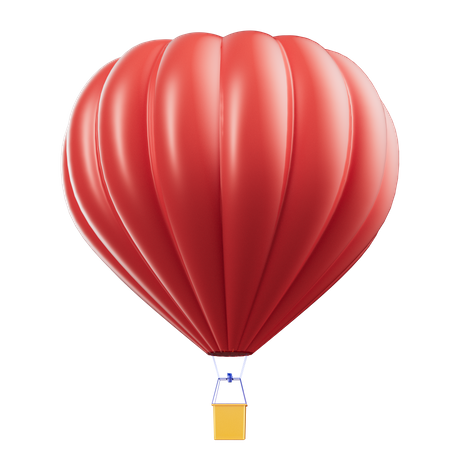 Globo aerostático  3D Icon