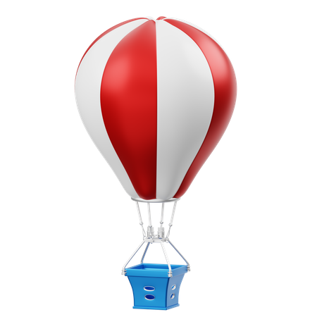 Globo aerostático  3D Icon