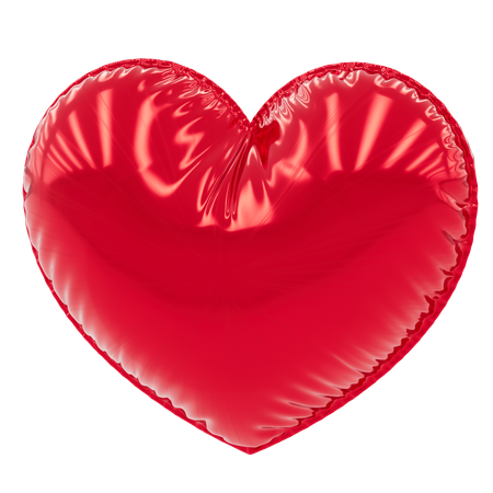 Globo de corazon  3D Icon