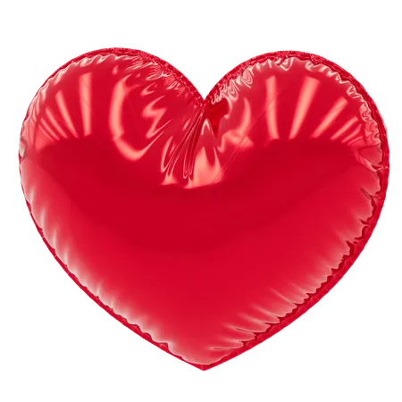 Globo de corazon  3D Icon