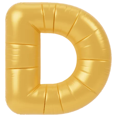 Globo D  3D Icon