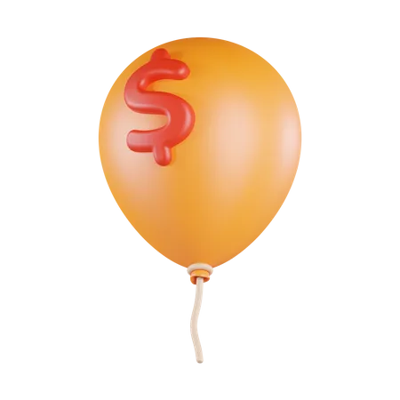 Globo de dinero  3D Icon