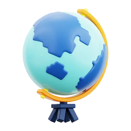 Globo de estudo  3D Icon