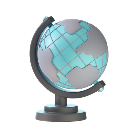 Globo de estudo  3D Icon
