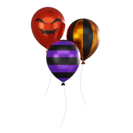 Globo de halloween  3D Icon