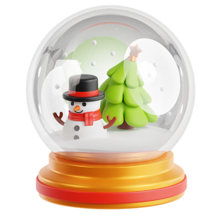 Globo de natal  3D Icon