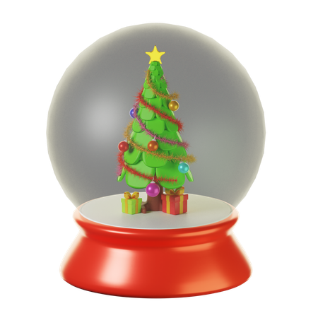 Globo de navidad  3D Icon