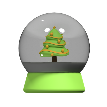 Globo de navidad  3D Icon