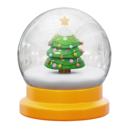 Globo de neve  3D Icon