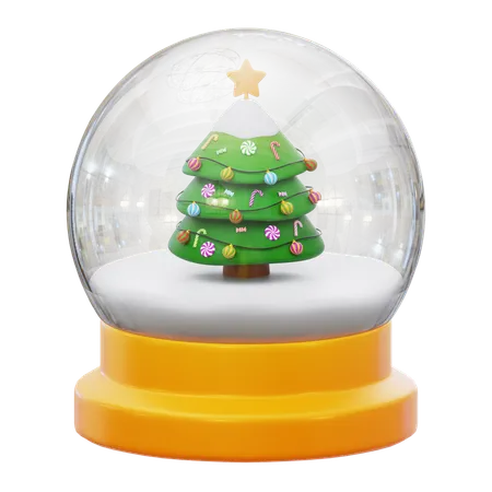 Globo de neve  3D Icon