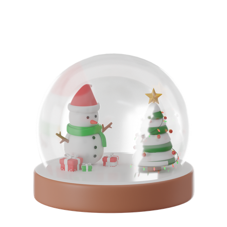 Globo de neve  3D Icon