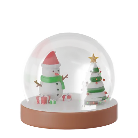 Globo de neve  3D Icon