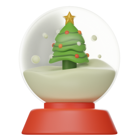 Globo de neve  3D Icon