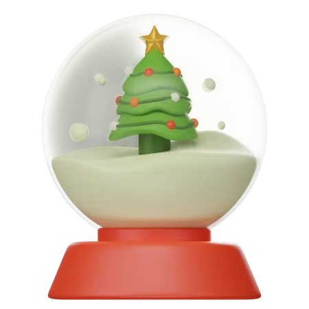 Globo de neve  3D Icon