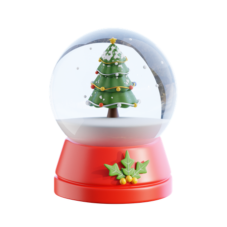 Globo de neve  3D Icon