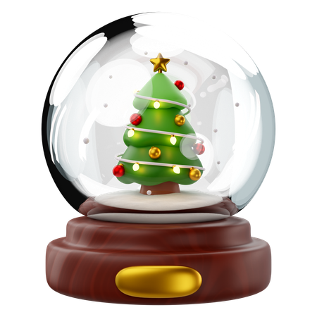 Globo de neve  3D Icon