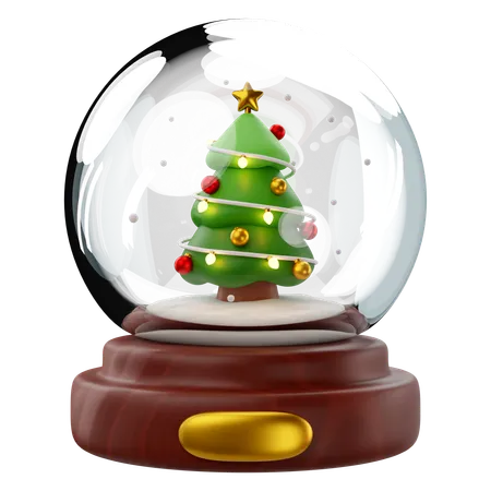 Globo de neve  3D Icon