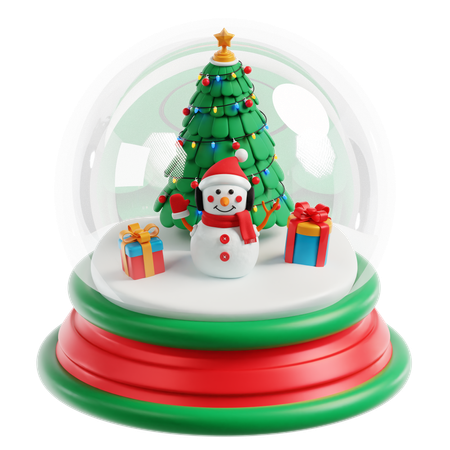 Globo de neve  3D Icon