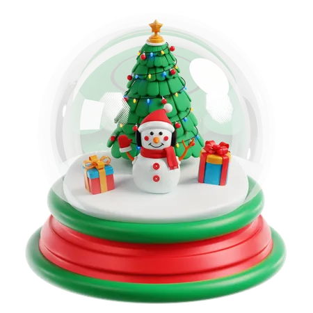 Globo de neve  3D Icon