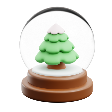 Globo de neve  3D Icon