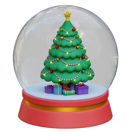 Globo de neve  3D Icon