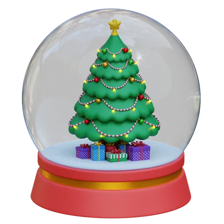 Globo de neve  3D Icon