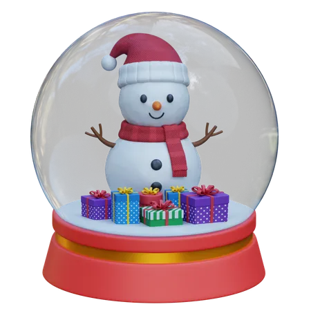 Globo de neve  3D Icon