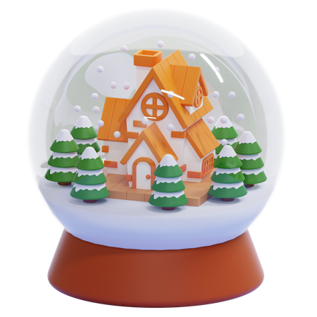 Globo de neve  3D Icon