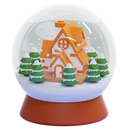 Globo de neve  3D Icon