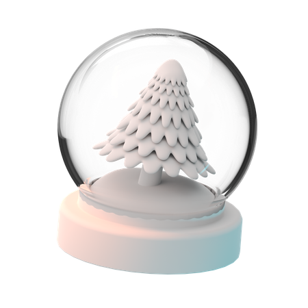 Globo de neve  3D Icon