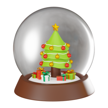 Globo de neve  3D Icon