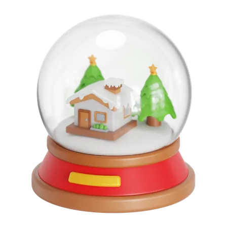 Globo de neve  3D Icon